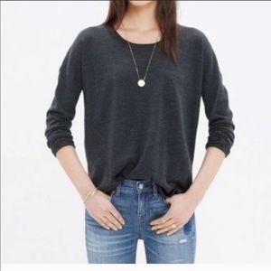 Madewell High Low Sweater